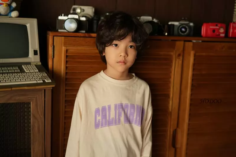 Hodoo - Korean Children Fashion - #kidzfashiontrend - Califonia Te - 6
