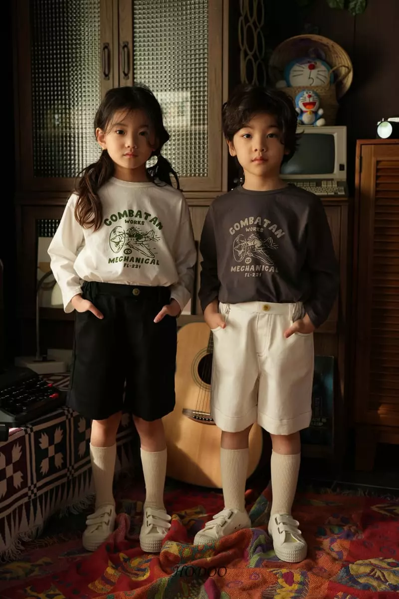 Hodoo - Korean Children Fashion - #kidzfashiontrend - Airplane Tee - 5