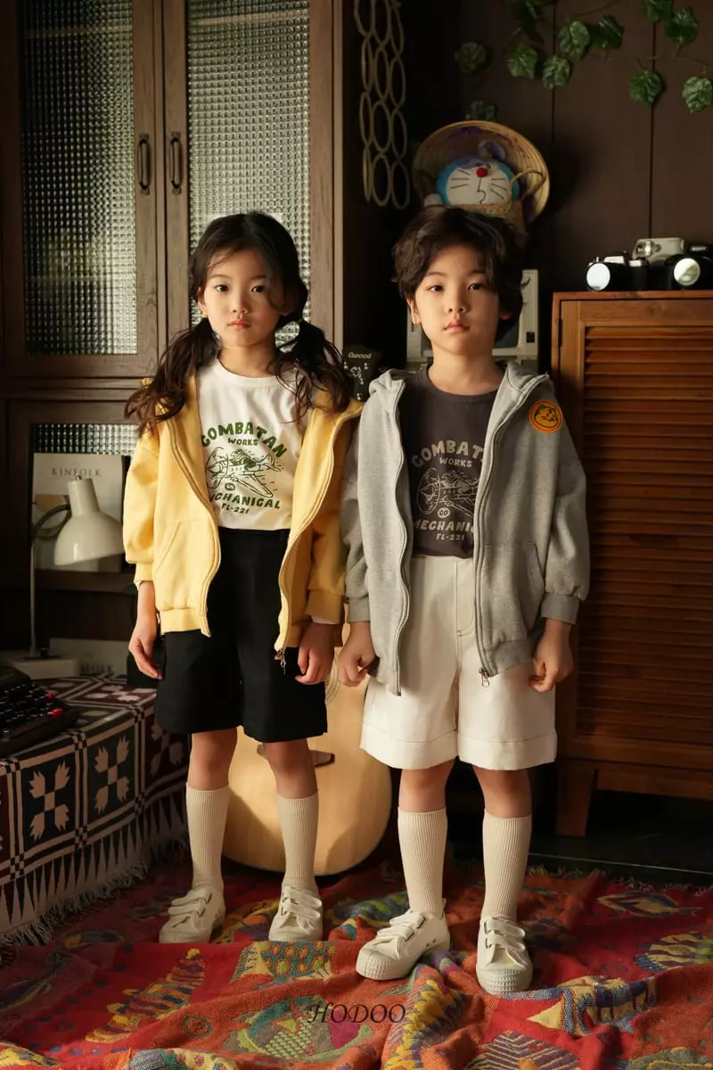 Hodoo - Korean Children Fashion - #littlefashionista - Ready Capri Pants