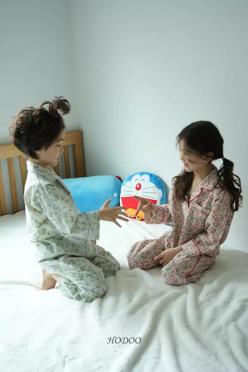 Hodoo - Korean Children Fashion - #magicofchildhood - Rose Pajamas - 11