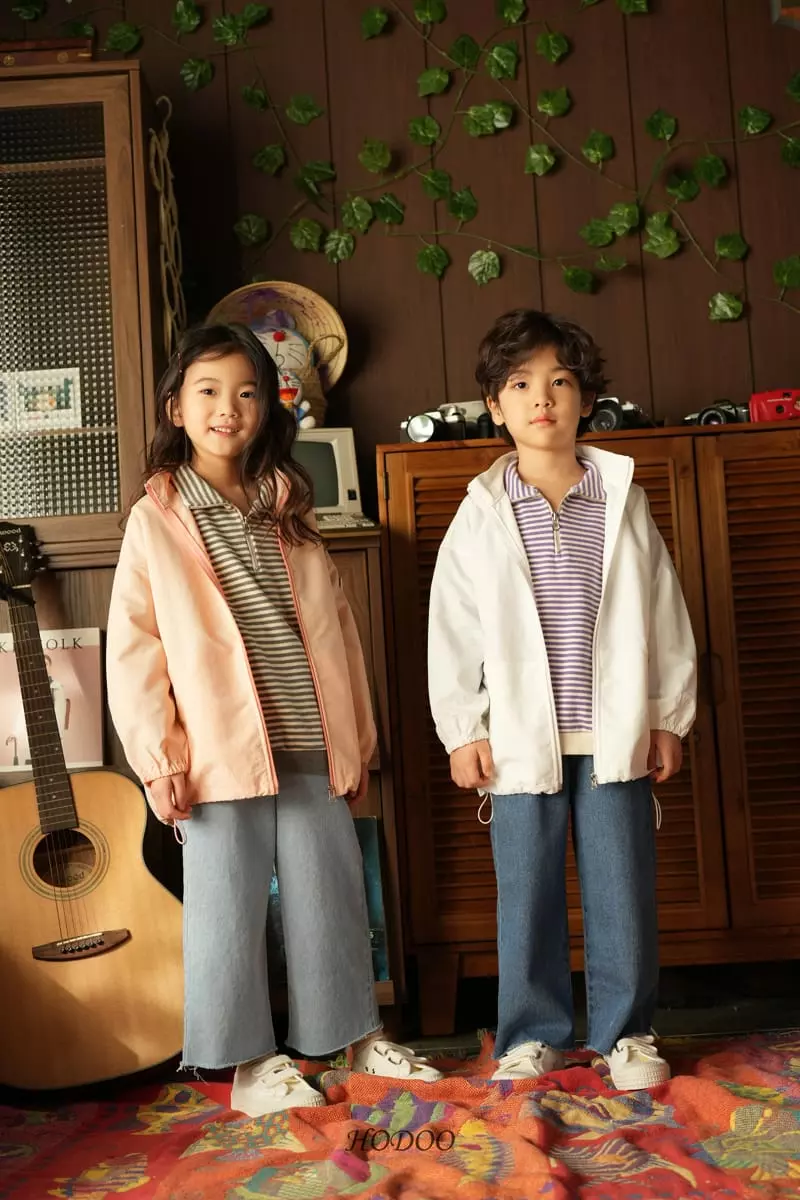 Hodoo - Korean Children Fashion - #minifashionista - Match Zip-up Sweatshirt - 8