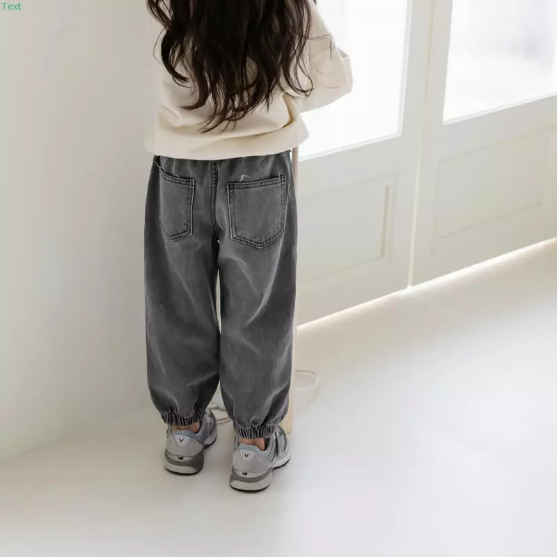 Honeybee - Korean Children Fashion - #Kfashion4kids - Denim Pocket Jogger Pants - 3