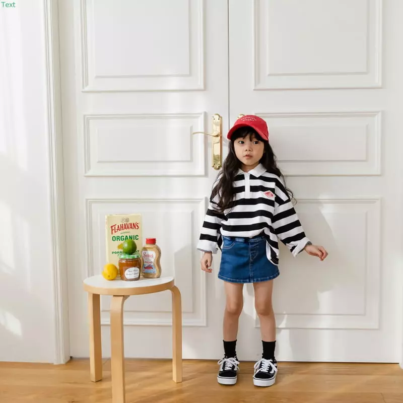 Honeybee - Korean Children Fashion - #childofig - Denim Skirt Pants - 10