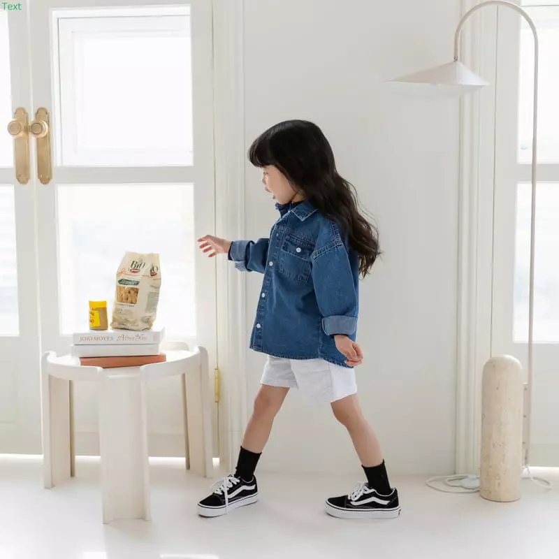 Honeybee - Korean Children Fashion - #childofig - Denim Shirt - 3