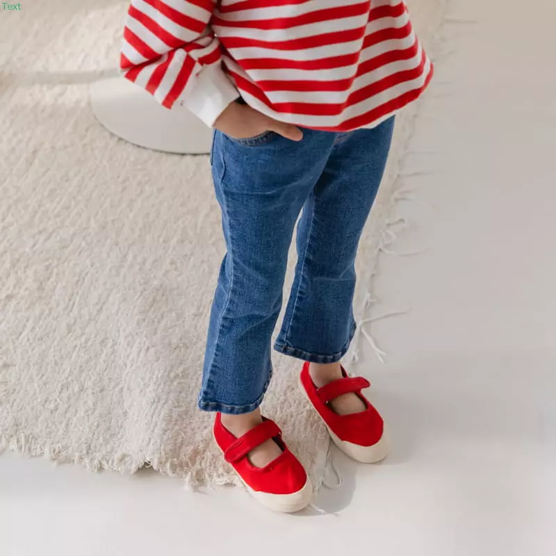 Honeybee - Korean Children Fashion - #childofig - Denim Wide Pants - 2