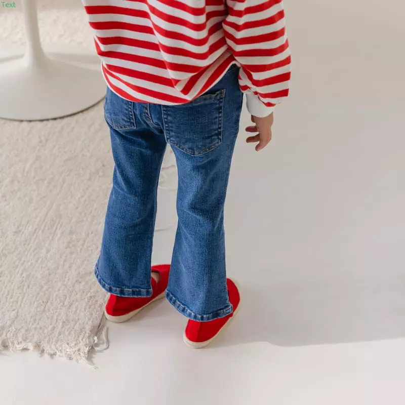 Honeybee - Korean Children Fashion - #childrensboutique - Denim Wide Pants - 3