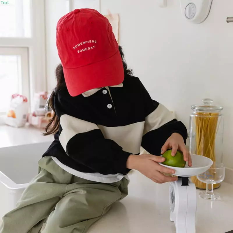 Honeybee - Korean Children Fashion - #childrensboutique - Color Collar Tee - 6