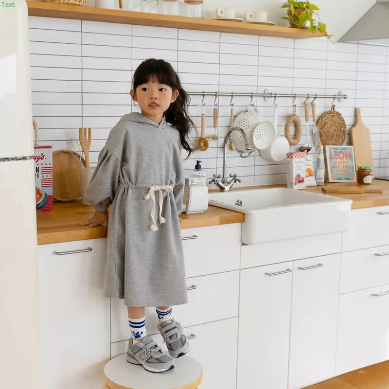 Honeybee - Korean Children Fashion - #designkidswear - Hoody One-piece - 2