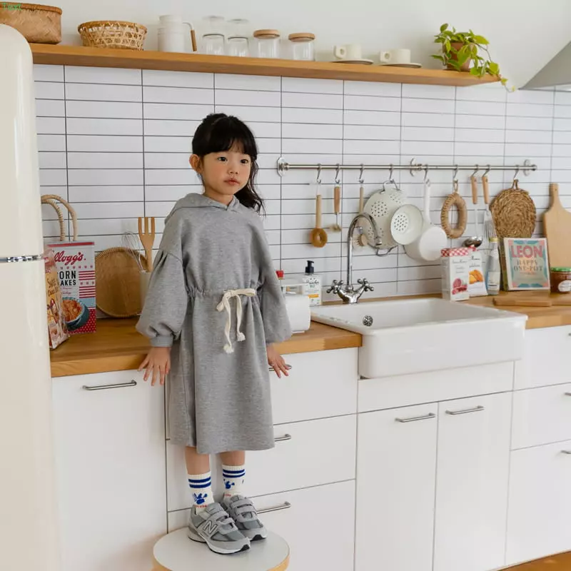Honeybee - Korean Children Fashion - #discoveringself - Hoody One-piece - 3
