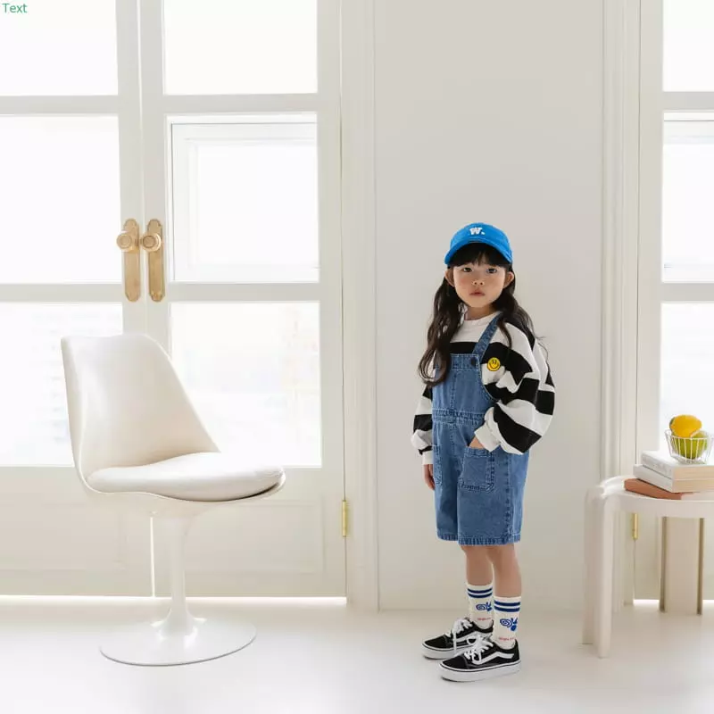 Honeybee - Korean Children Fashion - #discoveringself - Denim Dungarees Pants - 8