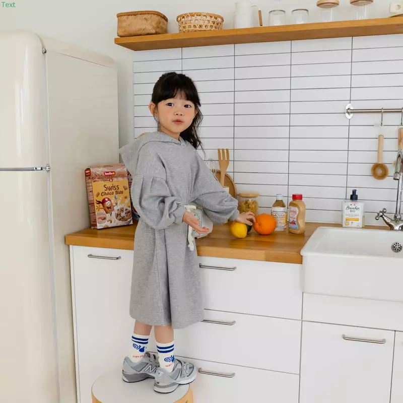 Honeybee - Korean Children Fashion - #kidsshorts - Hoody One-piece - 5