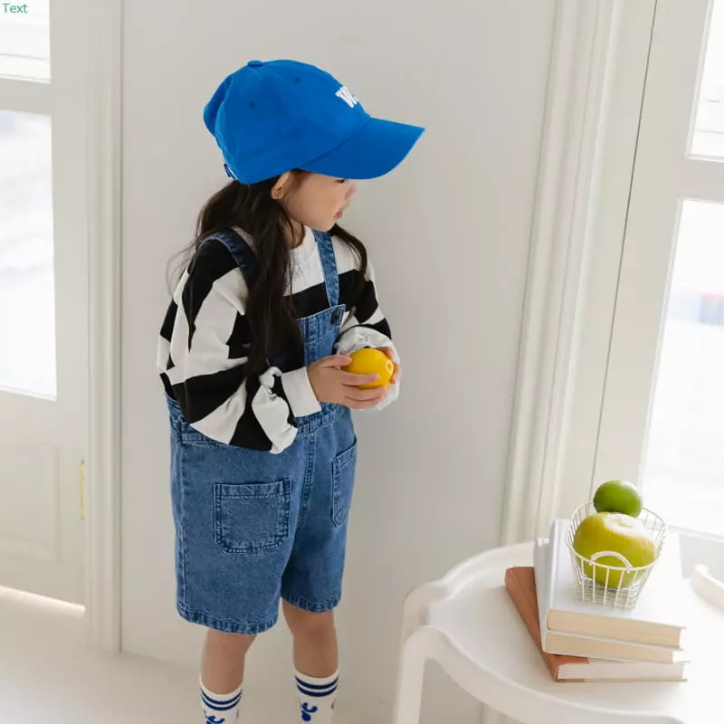 Honeybee - Korean Children Fashion - #kidsstore - Denim Dungarees Pants - 11