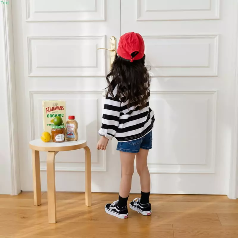 Honeybee - Korean Children Fashion - #kidsstore - Stripes Collar Tee - 7