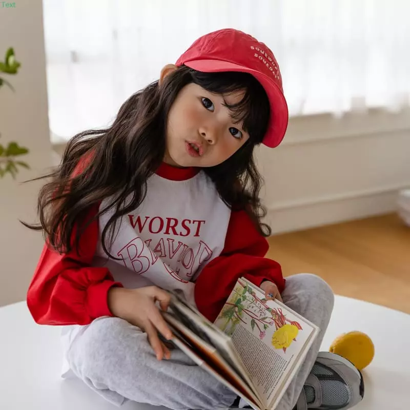 Honeybee - Korean Children Fashion - #kidzfashiontrend - Single Raglan Tee - 2
