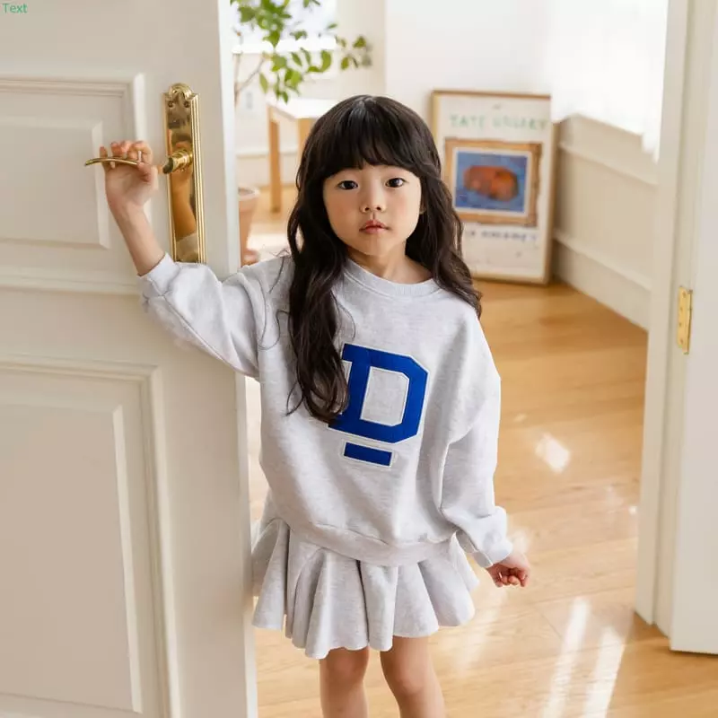 Honeybee - Korean Children Fashion - #kidzfashiontrend - D Emboridery Tee - 5