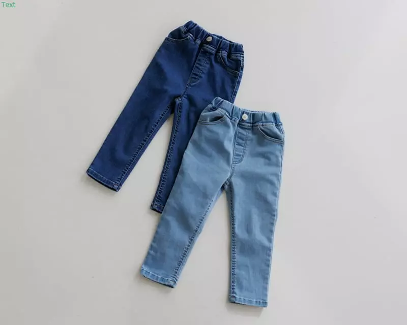 Honeybee - Korean Children Fashion - #littlefashionista - Denim Span Jeans - 2