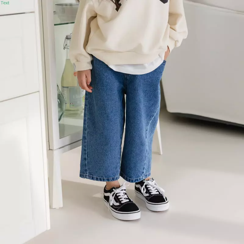 Honeybee - Korean Children Fashion - #littlefashionista - Denim Side Pants