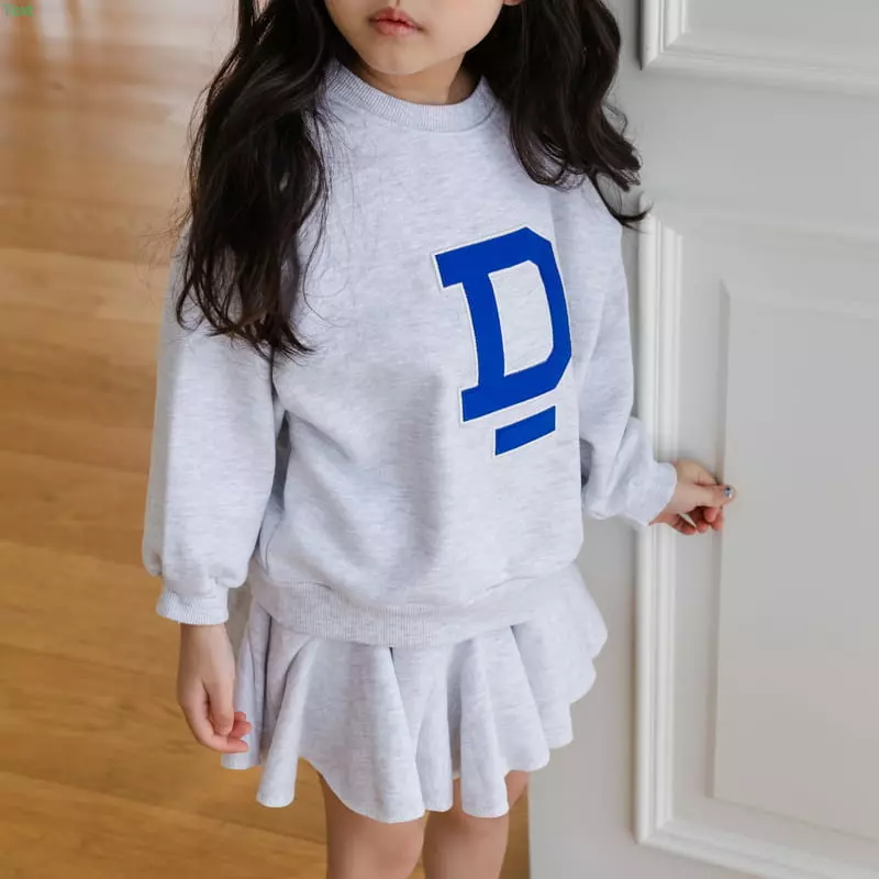 Honeybee - Korean Children Fashion - #littlefashionista - D Emboridery Tee - 7
