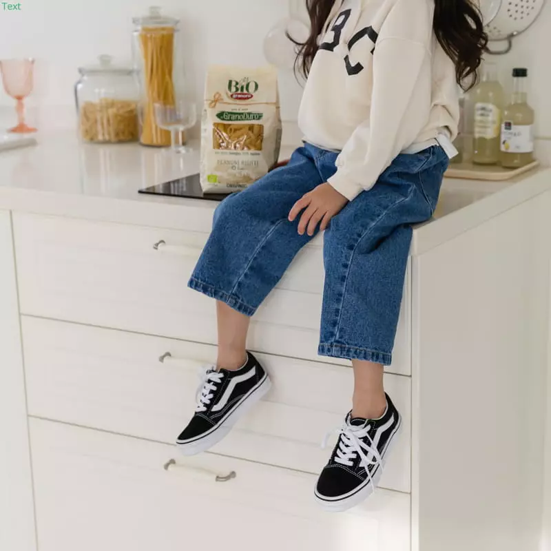 Honeybee - Korean Children Fashion - #magicofchildhood - Denim Side Pants - 2
