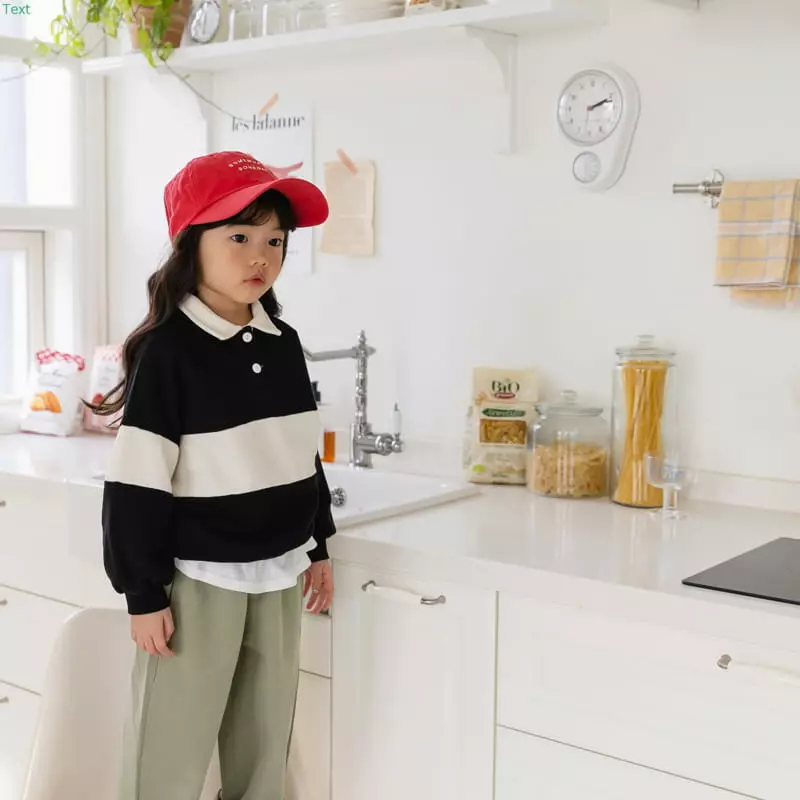 Honeybee - Korean Children Fashion - #magicofchildhood - Color Collar Tee