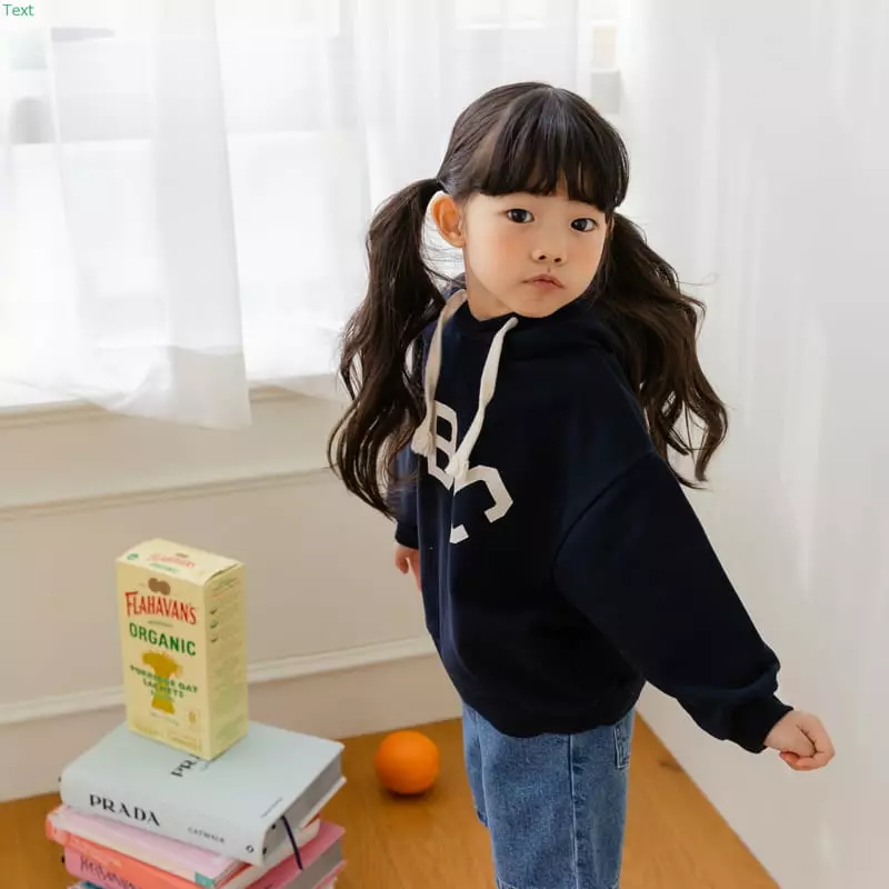 Honeybee - Korean Children Fashion - #minifashionista - Alpabet Hoody - 8