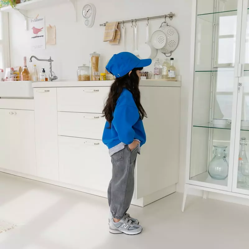 Honeybee - Korean Children Fashion - #stylishchildhood - Denim Pocket Jogger Pants - 10