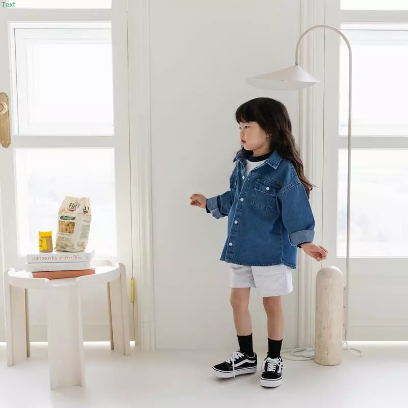 Honeybee - Korean Children Fashion - #stylishchildhood - Denim Shirt - 2