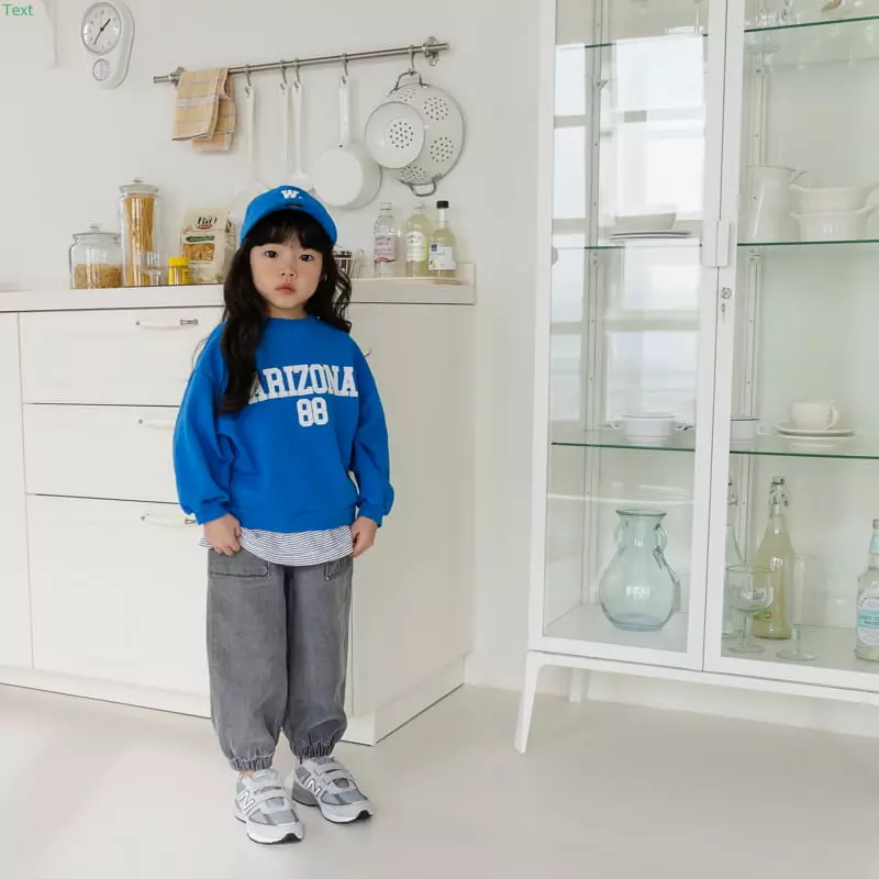 Honeybee - Korean Children Fashion - #toddlerclothing - Denim Pocket Jogger Pants - 9