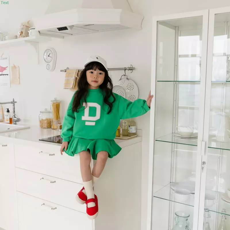 Honeybee - Korean Children Fashion - #toddlerclothing - D Emboridery Tee - 12