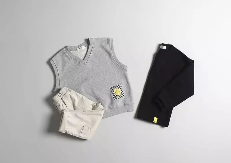 Hyvaa - Korean Children Fashion - #Kfashion4kids - Point Basic Tee - 12