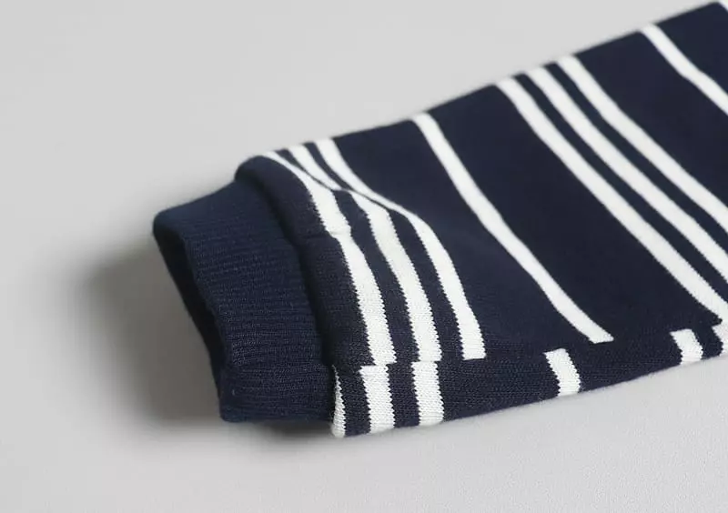 Hyvaa - Korean Children Fashion - #Kfashion4kids - Urban Stripes Tee - 7