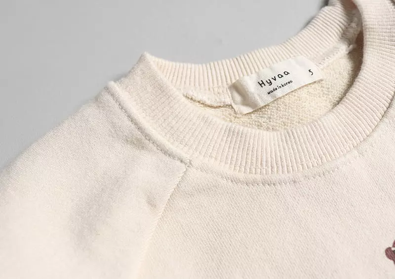 Hyvaa - Korean Children Fashion - #Kfashion4kids - Raglan Big Bear Sweatshirt - 5