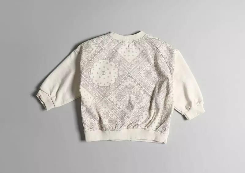 Hyvaa - Korean Children Fashion - #kidzfashiontrend - Paisely Sweatshirt - 4