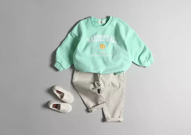 Hyvaa - Korean Children Fashion - #childofig - Happy Smile Sweatshirt - 10