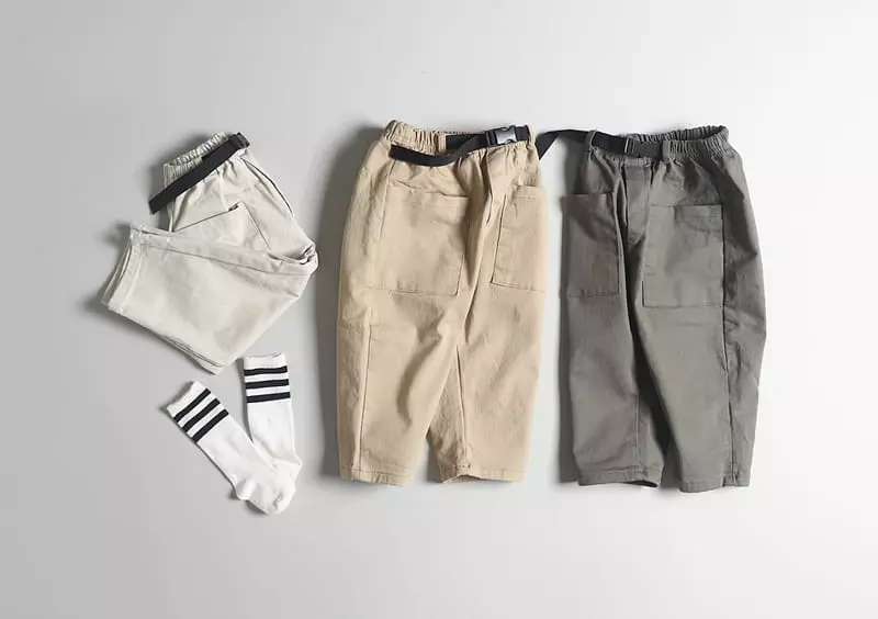 Hyvaa - Korean Children Fashion - #childofig - Buckle PAnts - 5