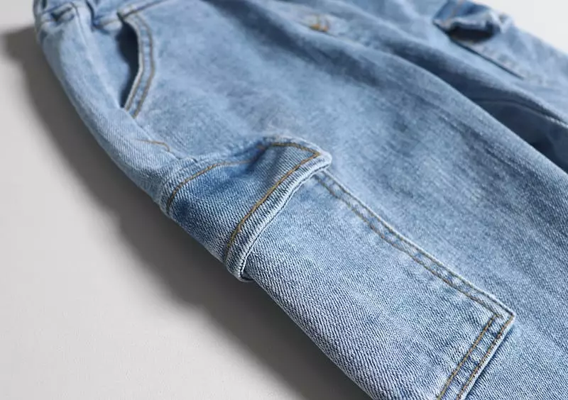 Hyvaa - Korean Children Fashion - #stylishchildhood - Denim Cardo Jeans - 4