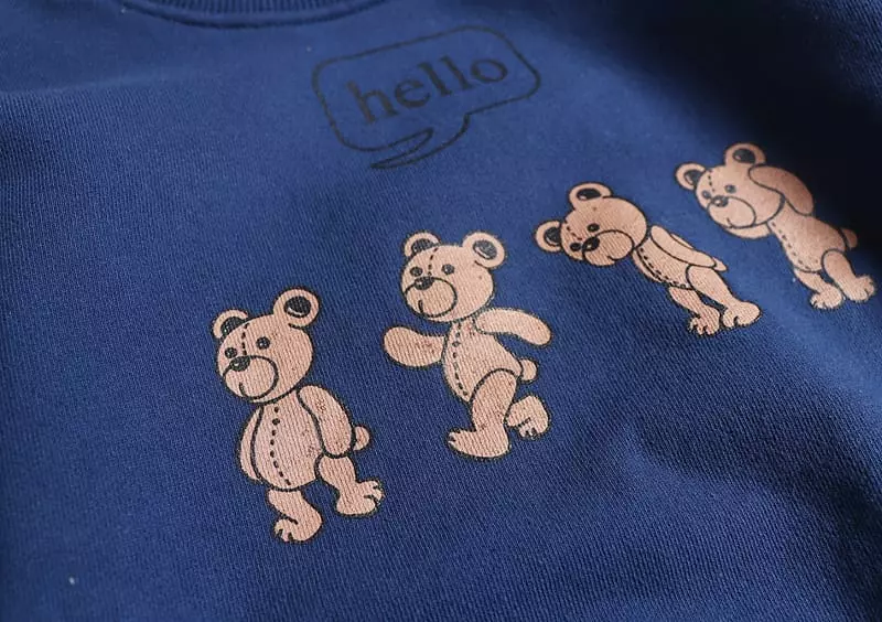 Hyvaa - Korean Children Fashion - #childrensboutique - Bear Sweatshirt - 9