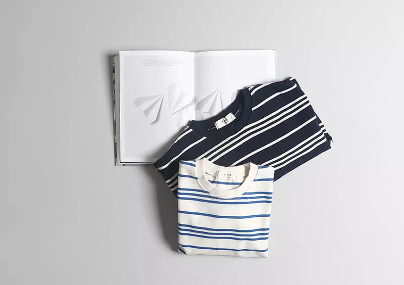 Hyvaa - Korean Children Fashion - #discoveringself - Urban Stripes Tee - 2