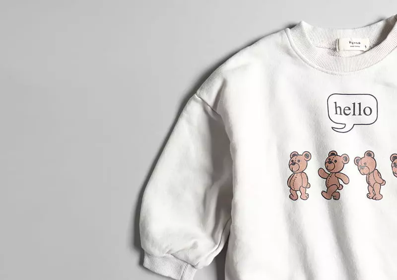 Hyvaa - Korean Children Fashion - #discoveringself - Bear Sweatshirt - 11