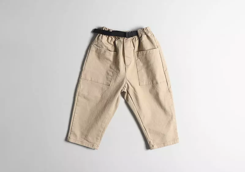 Hyvaa - Korean Children Fashion - #discoveringself - Buckle PAnts - 8