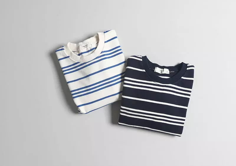 Hyvaa - Korean Children Fashion - #fashionkids - Urban Stripes Tee - 3