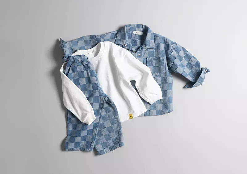 Hyvaa - Korean Children Fashion - #kidsstore - Block Jeans - 12