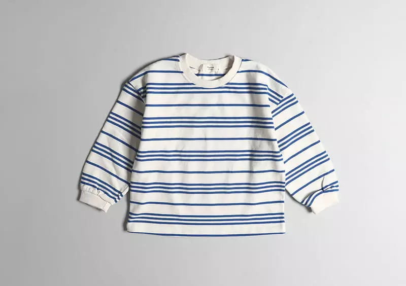 Hyvaa - Korean Children Fashion - #kidzfashiontrend - Urban Stripes Tee - 6