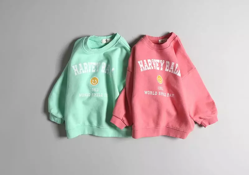 Hyvaa - Korean Children Fashion - #kidzfashiontrend - Happy Smile Sweatshirt