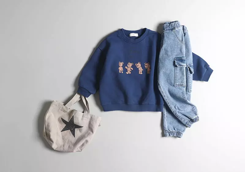 Hyvaa - Korean Children Fashion - #kidzfashiontrend - Denim Cardo Jeans - 11