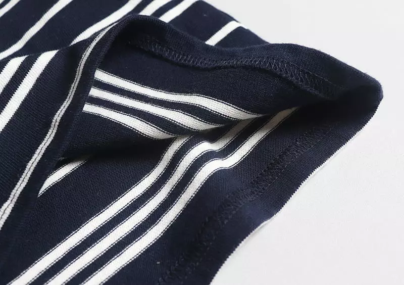 Hyvaa - Korean Children Fashion - #littlefashionista - Urban Stripes Tee - 8