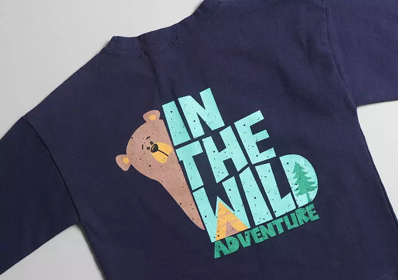 Hyvaa - Korean Children Fashion - #littlefashionista - Camping Bear Tee - 7