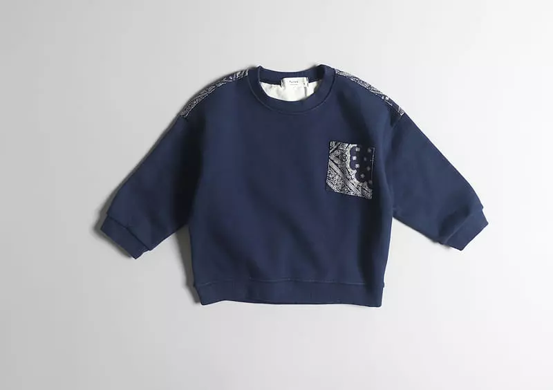 Hyvaa - Korean Children Fashion - #littlefashionista - Paisely Sweatshirt - 5