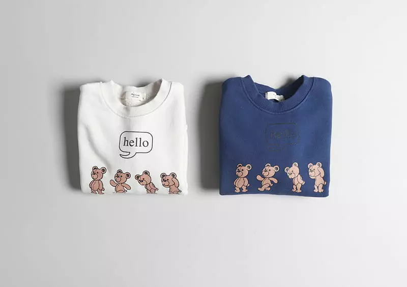 Hyvaa - Korean Children Fashion - #littlefashionista - Bear Sweatshirt