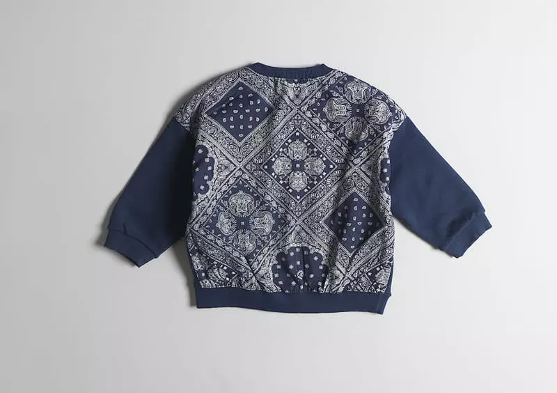 Hyvaa - Korean Children Fashion - #magicofchildhood - Paisely Sweatshirt - 6